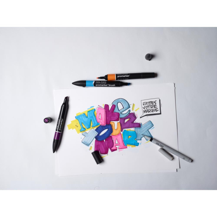 Trousse Promarker Lettrage moderne 26 pcs - Winsor & Newton - Rougier et Plé