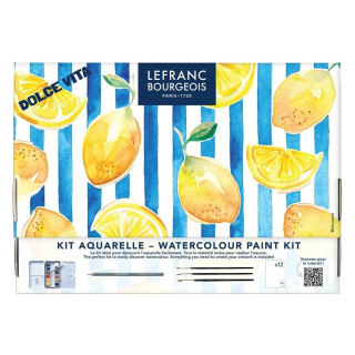 Kit Aquarelle Dolce Vita - Lefranc Bourgeois - Rougier et Plé
