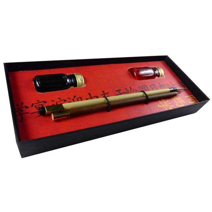 Coffret calligraphie 2 encres + 2 pinceaux - Corect Art - Rougier et Plé