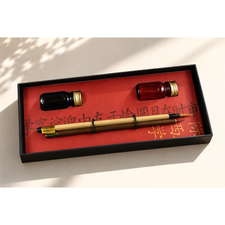 Coffret calligraphie 2 encres + 2 pinceaux - Corect Art - Rougier et Plé