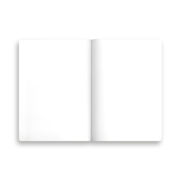 Lot de 3 Carnets cousus 13,5 x 19 cm à rayures bleues et fleurs - Ohh Deer - Rougier et Plé