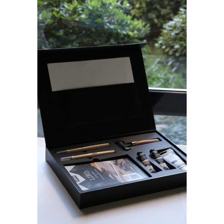 Coffret L'Atelier Linogravure 18 pcs - Pébéo - Rougier et Plé