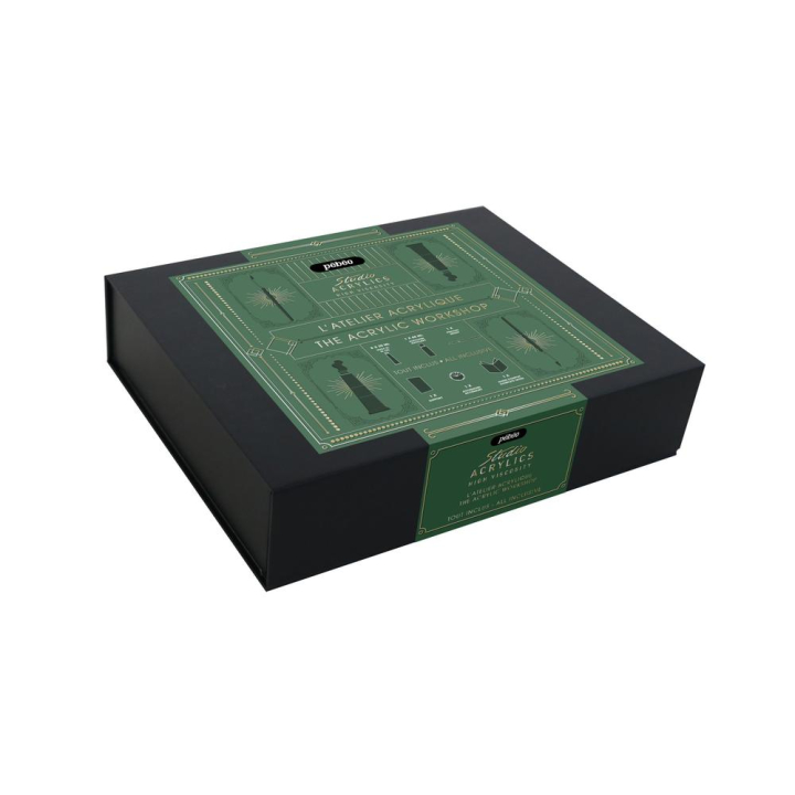 Coffret L'Atelier Acrylique 13 pcs - Pébéo - Rougier et Plé