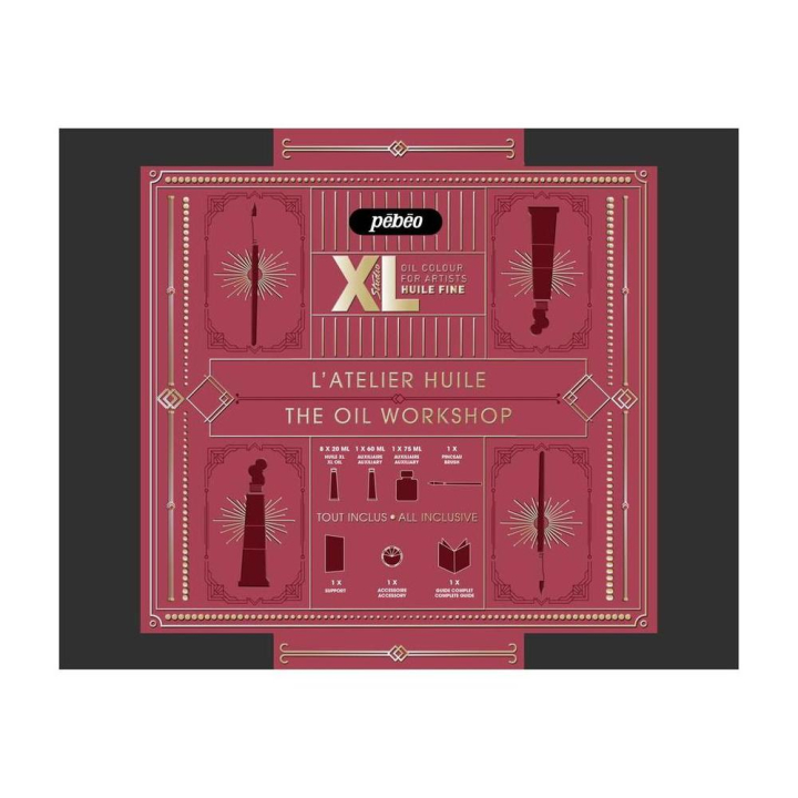 Coffret L'Atelier Huile 14 pcs - Pébéo - Rougier et Plé
