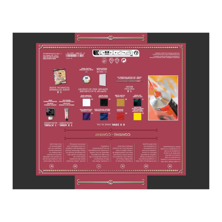 Coffret L'Atelier Huile 14 pcs - Pébéo - Rougier et Plé