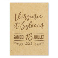 Panneau de bienvenue branches - Rougier et Plé