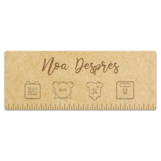Décoration Plaque naissance à personnaliser - Rougier et Plé