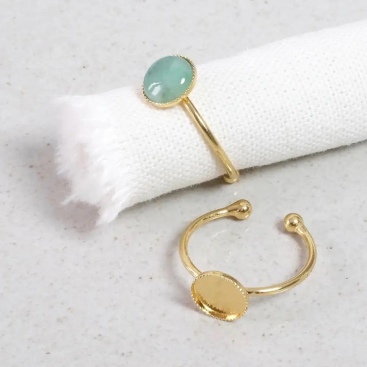 Bague en pierre naturelle