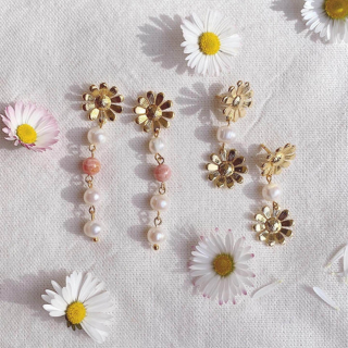 Boucles d'oreilles Daisy