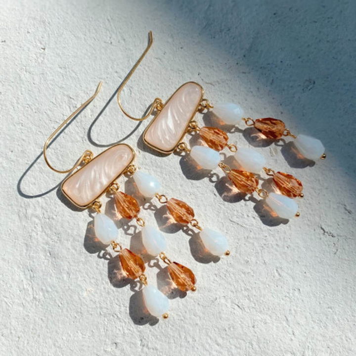 Boucles d'oreilles pendantes Sofia