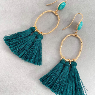 Boucles d'oreilles bohème Suzanne