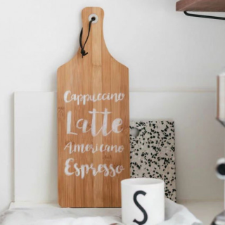 Upcycling Planche à découper personnalisée