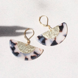 Boucles d'oreilles graphique Clara