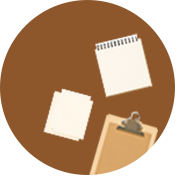 Support et papier