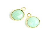 Pendentif Serti Rond Pierre...