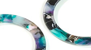 Pendentifs Anneau 32 mm en...