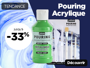 Acrylique - Pouring Rougier&Plé