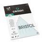 Canson Bristol Extra lisse 250g/m², bloc collé petit côté A3 - 29,7 x 42cm