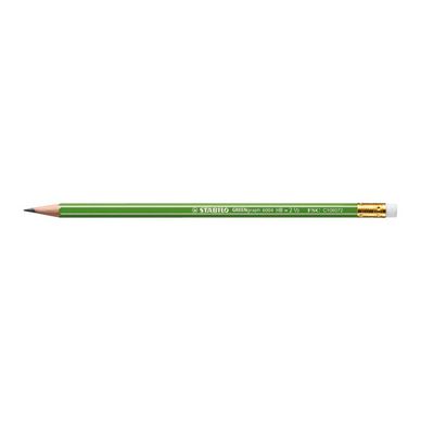 Crayon graphite Stabilo Greengraph avec gomme