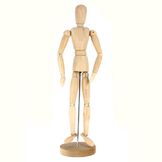 Mannequin en bois homme 50cm