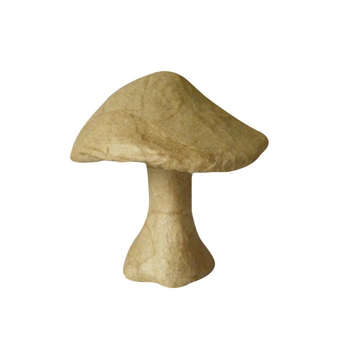 Objet en papier mâché champignon