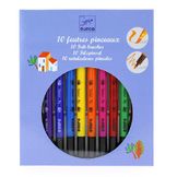 Feutre-pinceau boîte de 10 couleurs classiques