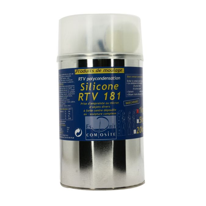 Silicone RTV 181 Haute résistance 950 g + catalyseur 50 g