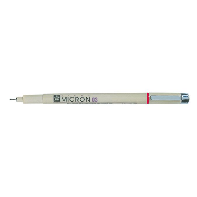 Feutre technique à pointe calibrée Pigma Micron 03 (0,35mm)