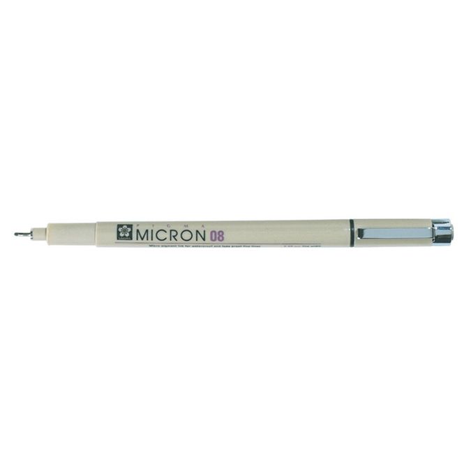Feutre technique à pointe calibrée Pigma Micron 08 (0,5mm)