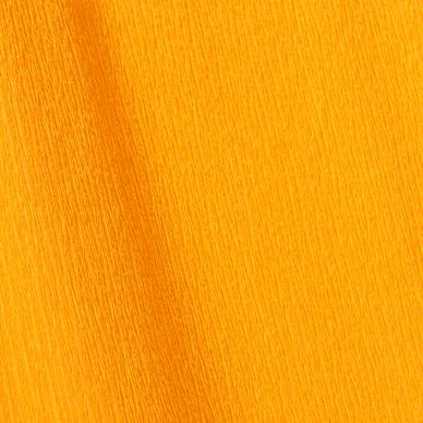 Papier crépon en rouleau 60% 2.50 x 0.50m orange capucine