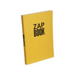 Bloc papier Zap Book collé grand côté 160 feuilles 80g/m² A4