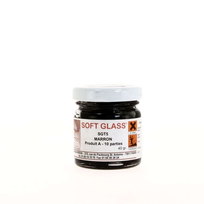 Résine Soft Glass 40g marron