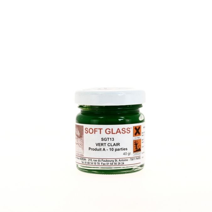 Résine Soft Glass 40g vert clair