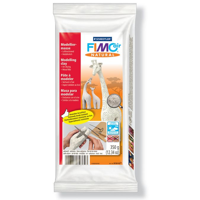 Pâte à modeler Fimo Air Natural 350 g 02 - Blanc edelweiss