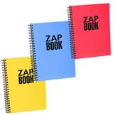 Bloc papier Zap Book spiralé grand côté 160 feuilles 80g/m² A4