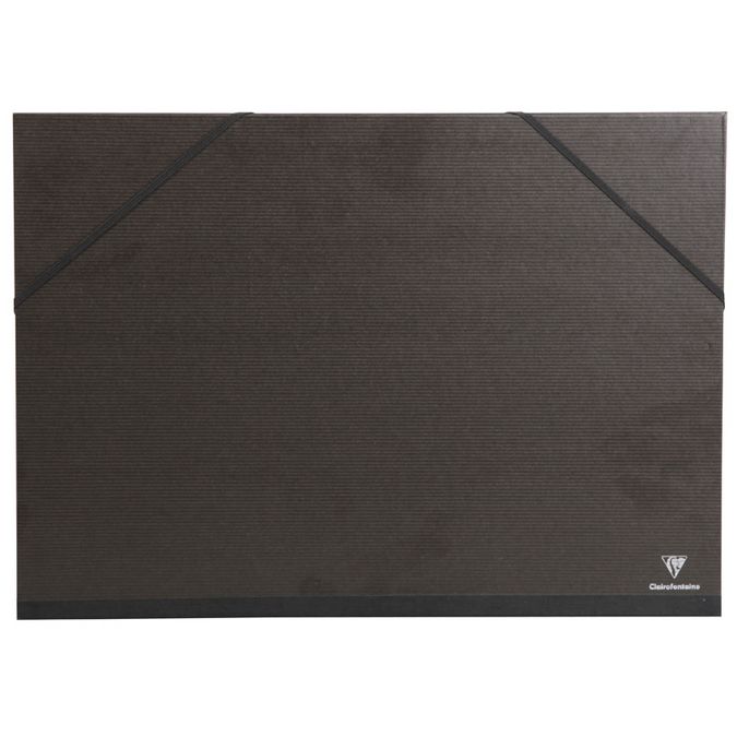 Carton à dessin demi-raisin 37 x 52 cm noir