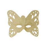 Masque de papillon en papier mâché
