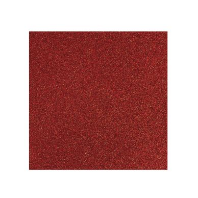 Papier pailleté rouge cardinal 30x30cm