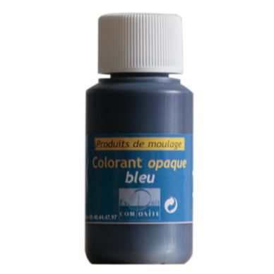Colorant liquide opaque pour résine 100g bleu