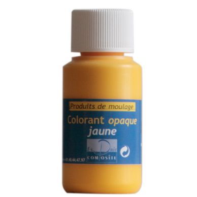 Colorant liquide opaque pour résine 100g jaune