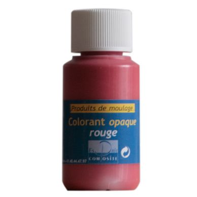 Colorant liquide opaque pour résine 100g rouge