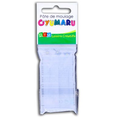 Pâte à modeler Oyumaru transparent set de 2