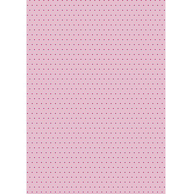 Papier Décopatch 30 x 40 cm 659 imprimé géométrique rose