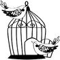 Tampon cage aux oiseaux