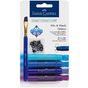 Crayons Gelatos 4 nuances de bleu