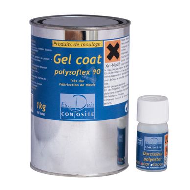 Gel coat polysoflex incolore 1 kg