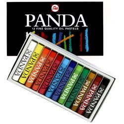 Boîte de 12 pastels gras Panda