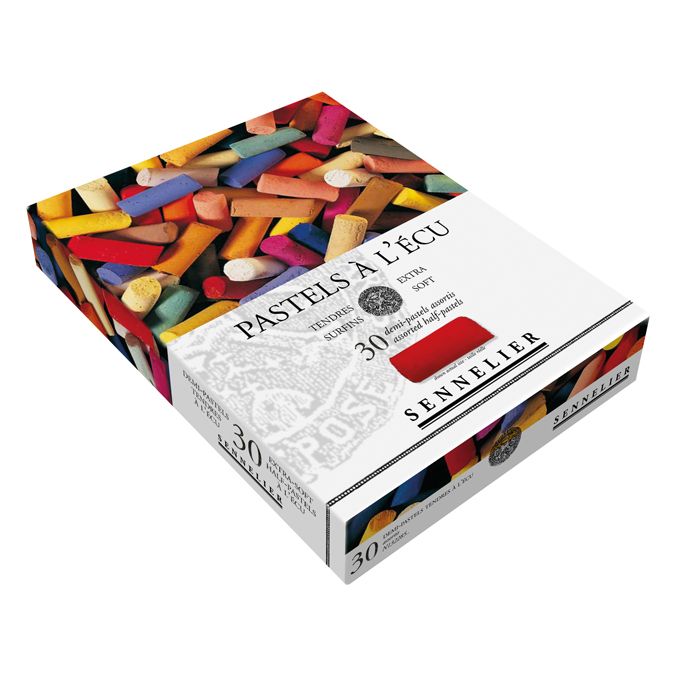 Boîte de 30 pastels palette Plein air assortiment