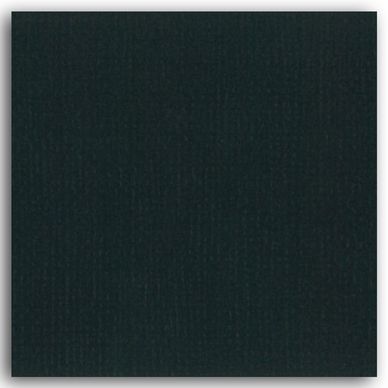 Papier uni noir 30,5 x 30,5 cm