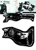 Stickers muraux M.Design animaux de la forêt 2 planches
